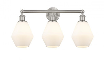 Cindyrella - 3 Light - 24 inch - Brushed Satin Nickel - Bath Vanity Light (3442|616-3W-SN-G651-6)