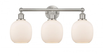 Belfast - 3 Light - 24 inch - Brushed Satin Nickel - Bath Vanity Light (3442|616-3W-SN-G101)