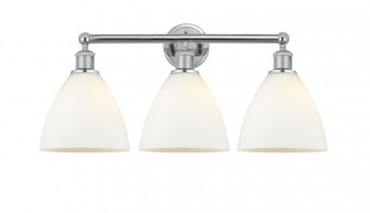 Bristol - 3 Light - 26 inch - Polished Chrome - Bath Vanity Light (3442|616-3W-PC-GBD-751)