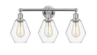 Cindyrella - 3 Light - 24 inch - Polished Chrome - Bath Vanity Light (3442|616-3W-PC-G652-6)