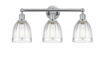 Brookfield - 3 Light - 24 inch - Polished Chrome - Bath Vanity Light (3442|616-3W-PC-G442)