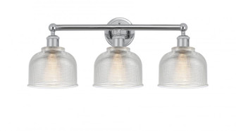 Dayton - 3 Light - 24 inch - Polished Chrome - Bath Vanity Light (3442|616-3W-PC-G412)