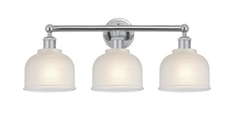 Dayton - 3 Light - 24 inch - Polished Chrome - Bath Vanity Light (3442|616-3W-PC-G411)