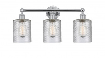 Cobbleskill - 3 Light - 23 inch - Polished Chrome - Bath Vanity Light (3442|616-3W-PC-G112)