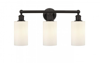 Clymer - 3 Light - 22 inch - Oil Rubbed Bronze - Bath Vanity Light (3442|616-3W-OB-G801)