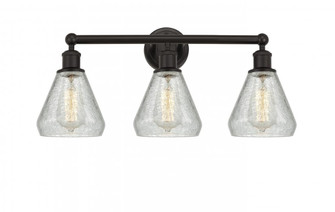Conesus - 3 Light - 24 inch - Oil Rubbed Bronze - Bath Vanity Light (3442|616-3W-OB-G275)