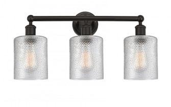 Cobbleskill - 3 Light - 23 inch - Oil Rubbed Bronze - Bath Vanity Light (3442|616-3W-OB-G112)