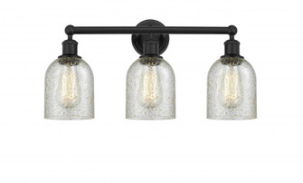 Caledonia - 3 Light - 23 inch - Matte Black - Bath Vanity Light (3442|616-3W-BK-G259)