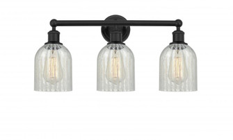 Caledonia - 3 Light - 23 inch - Matte Black - Bath Vanity Light (3442|616-3W-BK-G2511)