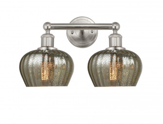 Fenton - 2 Light - 16 inch - Brushed Satin Nickel - Bath Vanity Light (3442|616-2W-SN-G96)