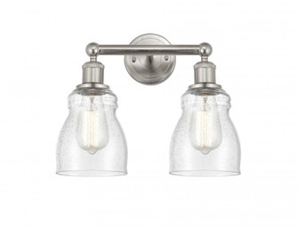 Ellery - 2 Light - 14 inch - Brushed Satin Nickel - Bath Vanity Light (3442|616-2W-SN-G394)