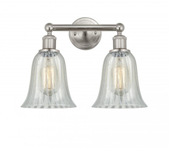 Hanover - 2 Light - 15 inch - Brushed Satin Nickel - Bath Vanity Light (3442|616-2W-SN-G2811)