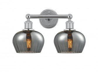 Fenton - 2 Light - 16 inch - Polished Chrome - Bath Vanity Light (3442|616-2W-PC-G93)