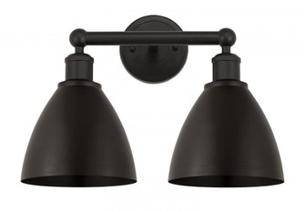 Bristol - 2 Light - 17 inch - Oil Rubbed Bronze - Bath Vanity Light (3442|616-2W-OB-MBD-75-OB)