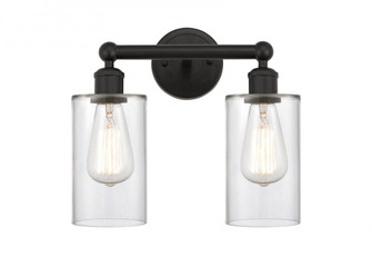 Clymer - 2 Light - 13 inch - Oil Rubbed Bronze - Bath Vanity Light (3442|616-2W-OB-G802)