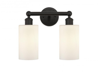 Clymer - 2 Light - 13 inch - Oil Rubbed Bronze - Bath Vanity Light (3442|616-2W-OB-G801)