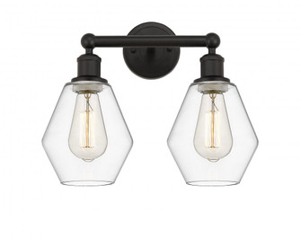 Cindyrella - 2 Light - 15 inch - Oil Rubbed Bronze - Bath Vanity Light (3442|616-2W-OB-G652-6)