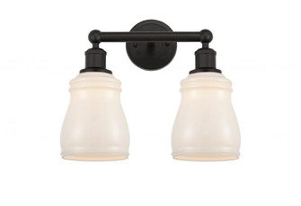 Ellery - 2 Light - 14 inch - Oil Rubbed Bronze - Bath Vanity Light (3442|616-2W-OB-G391)