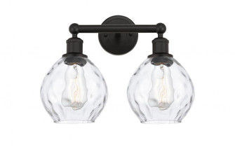 Waverly - 2 Light - 15 inch - Oil Rubbed Bronze - Bath Vanity Light (3442|616-2W-OB-G362)