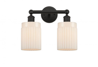 Hadley - 2 Light - 14 inch - Oil Rubbed Bronze - Bath Vanity Light (3442|616-2W-OB-G341)