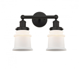 Canton - 2 Light - 14 inch - Oil Rubbed Bronze - Bath Vanity Light (3442|616-2W-OB-G181S)
