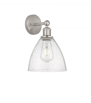 Bristol - 1 Light - 8 inch - Brushed Satin Nickel - Sconce (3442|616-1W-SN-GBD-754)