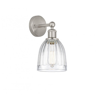 Brookfield - 1 Light - 6 inch - Brushed Satin Nickel - Sconce (3442|616-1W-SN-G442)