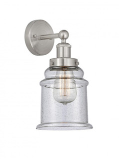 Canton - 1 Light - 6 inch - Brushed Satin Nickel - Sconce (3442|616-1W-SN-G184)