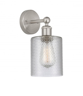Cobbleskill - 1 Light - 5 inch - Brushed Satin Nickel - Sconce (3442|616-1W-SN-G112)