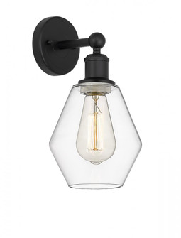 Cindyrella - 1 Light - 6 inch - Matte Black - Sconce (3442|616-1W-BK-G652-6)