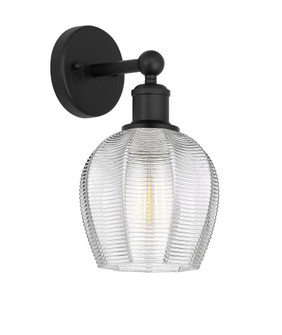 Norfolk - 1 Light - 6 inch - Matte Black - Sconce (3442|616-1W-BK-G462-6)