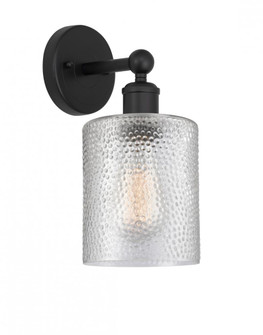 Cobbleskill - 1 Light - 5 inch - Matte Black - Sconce (3442|616-1W-BK-G112)
