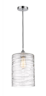 Cobbleskill - 1 Light - 9 inch - Polished Chrome - Cord hung - Mini Pendant (3442|616-1P-PC-G1113-L)