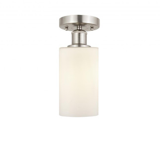 Clymer - 1 Light - 4 inch - Brushed Satin Nickel - Semi-Flush Mount (3442|616-1F-SN-G801)