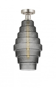 Cascade - 1 Light - 8 inch - Brushed Satin Nickel - Flush Mount (3442|616-1F-SN-G673-8)