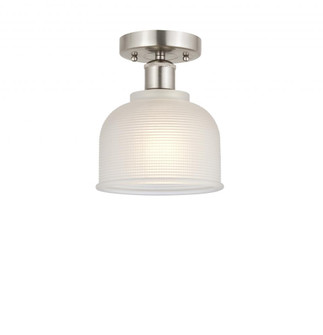 Dayton - 1 Light - 6 inch - Brushed Satin Nickel - Semi-Flush Mount (3442|616-1F-SN-G411)