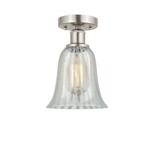 Hanover - 1 Light - 6 inch - Brushed Satin Nickel - Flush Mount (3442|616-1F-SN-G2811)