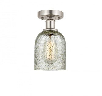 Caledonia - 1 Light - 5 inch - Brushed Satin Nickel - Semi-Flush Mount (3442|616-1F-SN-G259)