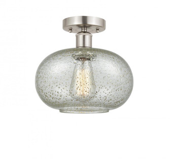 Gorham - 1 Light - 10 inch - Brushed Satin Nickel - Semi-Flush Mount (3442|616-1F-SN-G249)