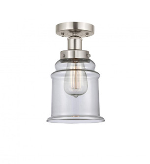 Canton - 1 Light - 6 inch - Brushed Satin Nickel - Semi-Flush Mount (3442|616-1F-SN-G182)