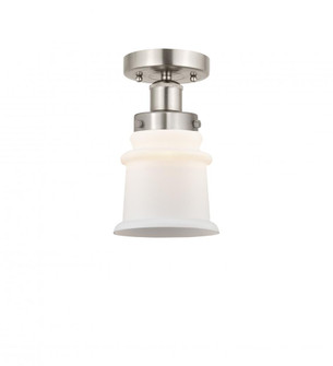 Canton - 1 Light - 5 inch - Brushed Satin Nickel - Semi-Flush Mount (3442|616-1F-SN-G181S)