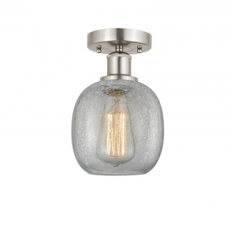 Belfast - 1 Light - 6 inch - Brushed Satin Nickel - Semi-Flush Mount (3442|616-1F-SN-G105)