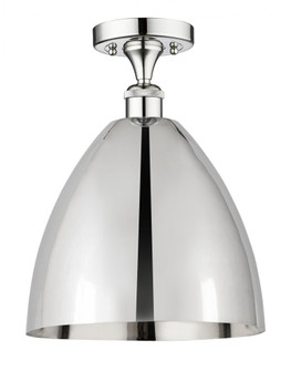 Bristol - 1 Light - 12 inch - Polished Chrome - Semi-Flush Mount (3442|616-1F-PC-MBD-12-PC)