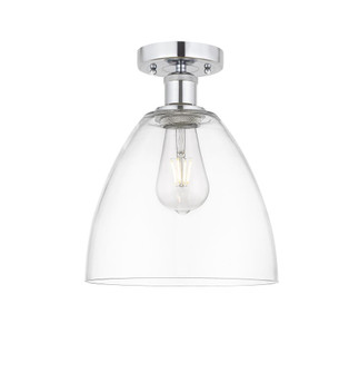 Bristol - 1 Light - 9 inch - Polished Chrome - Semi-Flush Mount (3442|616-1F-PC-GBD-92)