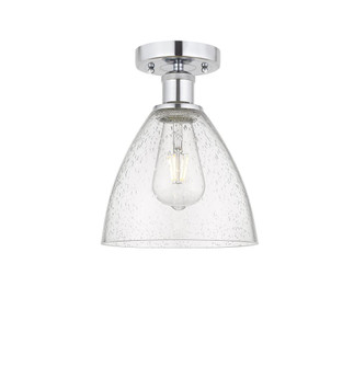 Bristol - 1 Light - 8 inch - Polished Chrome - Semi-Flush Mount (3442|616-1F-PC-GBD-754)