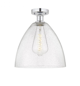 Bristol - 1 Light - 12 inch - Polished Chrome - Semi-Flush Mount (3442|616-1F-PC-GBD-124)