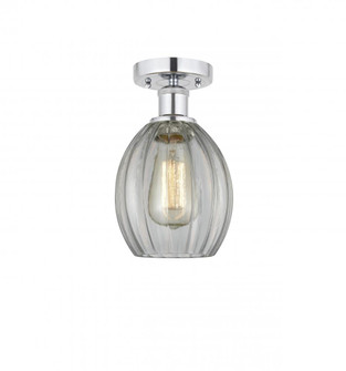 Eaton - 1 Light - 6 inch - Polished Chrome - Semi-Flush Mount (3442|616-1F-PC-G82)