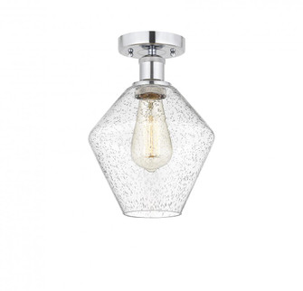Cindyrella - 1 Light - 8 inch - Polished Chrome - Semi-Flush Mount (3442|616-1F-PC-G654-8)