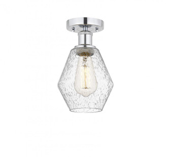 Cindyrella - 1 Light - 6 inch - Polished Chrome - Semi-Flush Mount (3442|616-1F-PC-G654-6)