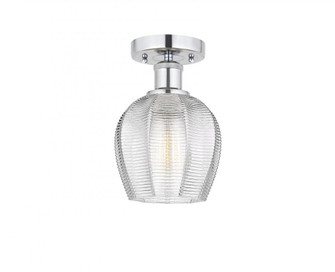 Norfolk - 1 Light - 6 inch - Polished Chrome - Semi-Flush Mount (3442|616-1F-PC-G462-6)